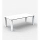 Grande table rectangulaire VASES Vondom - blanc