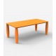 Grande table rectangulaire VASES Vondom - orange