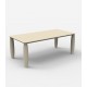 Grande table rectangulaire VASES Vondom - beige