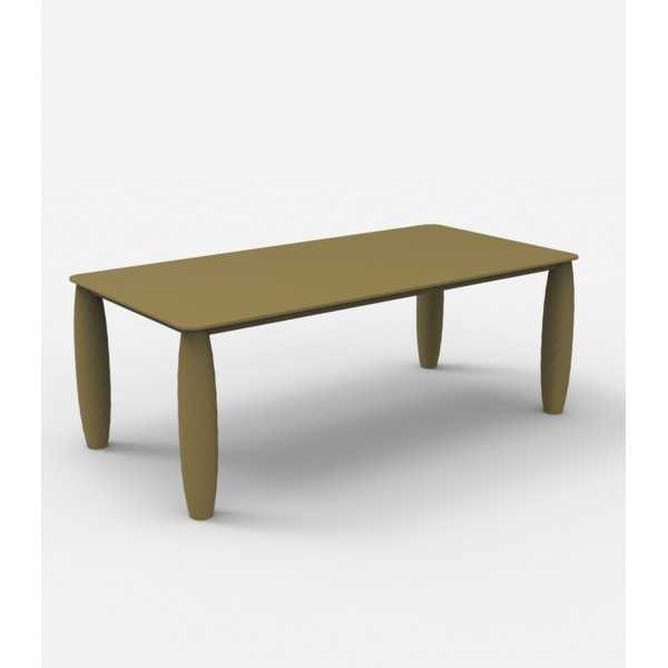 Grande table rectangulaire VASES Vondom - khaki