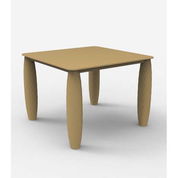 Table carrée design VASES VONDOM - beige