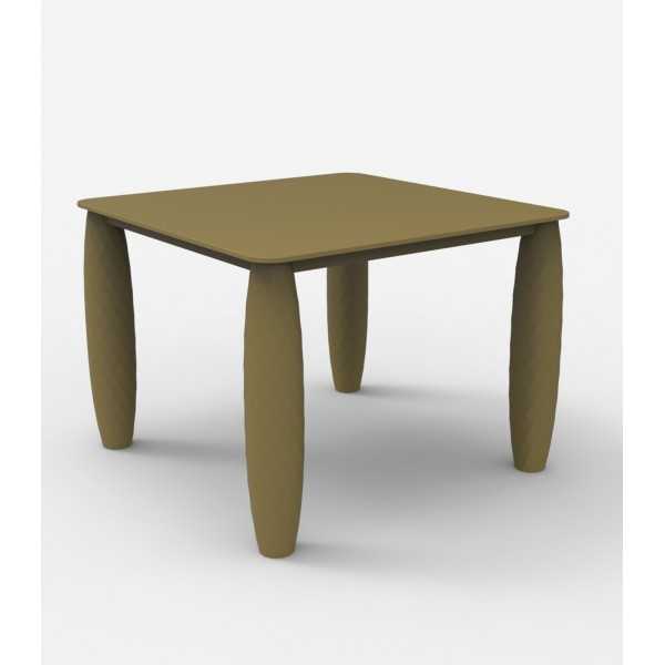 Table carrée design VASES VONDOM - khaki