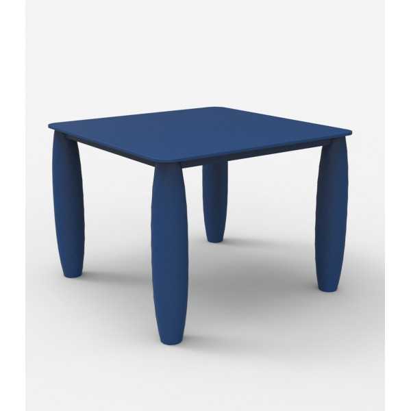 Table carrée design VASES VONDOM - bleu