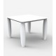 Table carrée design VASES VONDOM - blanc