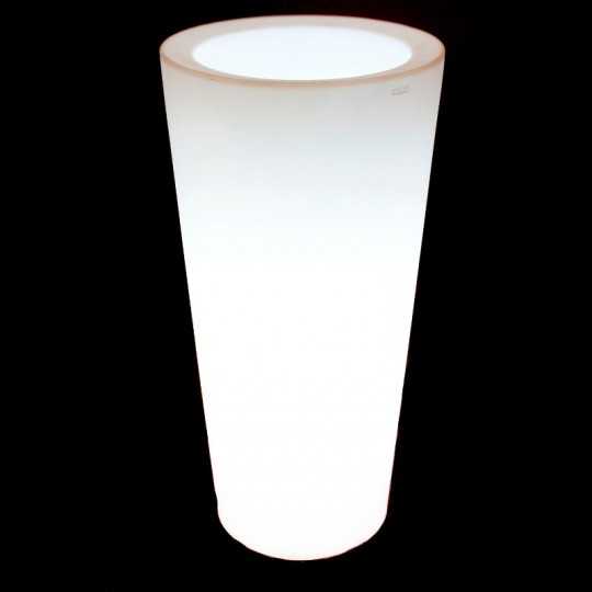 Vondom HIGH CONE Pot with White Led Light