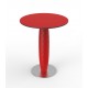 Table ronde design VASES VONDOM - rouge