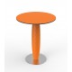 Table ronde design VASES VONDOM - orange