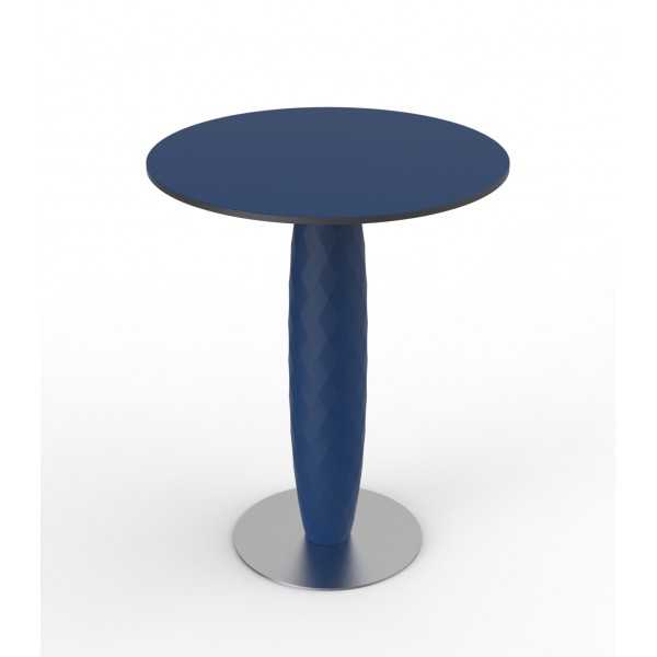 Table ronde design VASES VONDOM - bleu