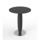 Table ronde design VASES VONDOM - gris anthracite