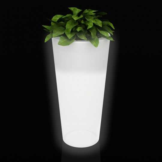 Vondom HIGH CONE Conical Flower Pot with RGB LED Light