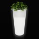 Vondom HIGH CONE Conical Flower Pot with RGB LED Light