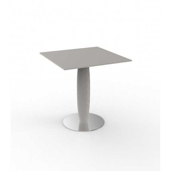 VASES square table with central leg (70x70x74 cm) - Vondom