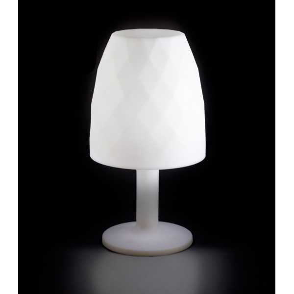 VASES petite lampe design LED blanche (Ø38x70 cm) - Vondom