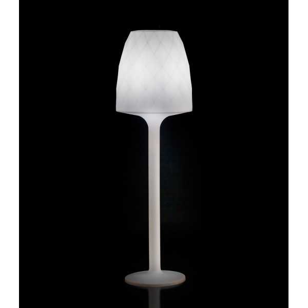 VASES tall white LED design lamp (Ø68x220 cm) - Vondom
