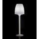 VASES tall white LED design lamp (Ø68x220 cm) - Vondom