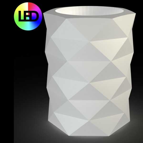 MARQUIS flowerpot LED RGBW (Ø80x103 cm) - Vondom