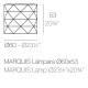 MARQUIS LED RGBW wireless lamp (Ø60x53 cm) - Vondom