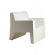 Fauteuil salon JUT Vondom - blanc