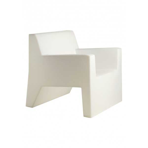 Fauteuil salon JUT Vondom - blanc