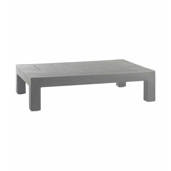 Table basse design collection JUT Vondom - gris acier