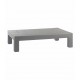 Table basse design collection JUT Vondom - gris acier