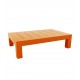 Table basse JUT laquée Vondom - orange