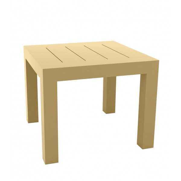 JUT table carrée finition laquée Vondom - beige