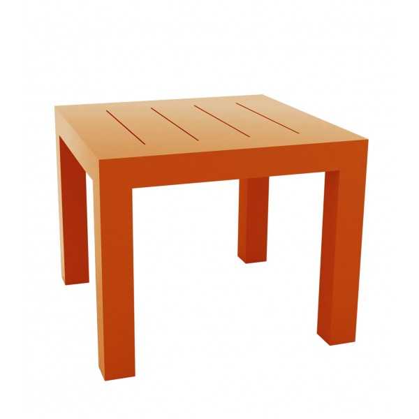 JUT table carrée finition laquée Vondom - orange