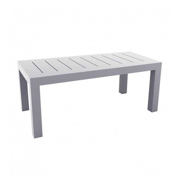 Grande table rectangulaire finition laquée JUT VONDOM - gris acier