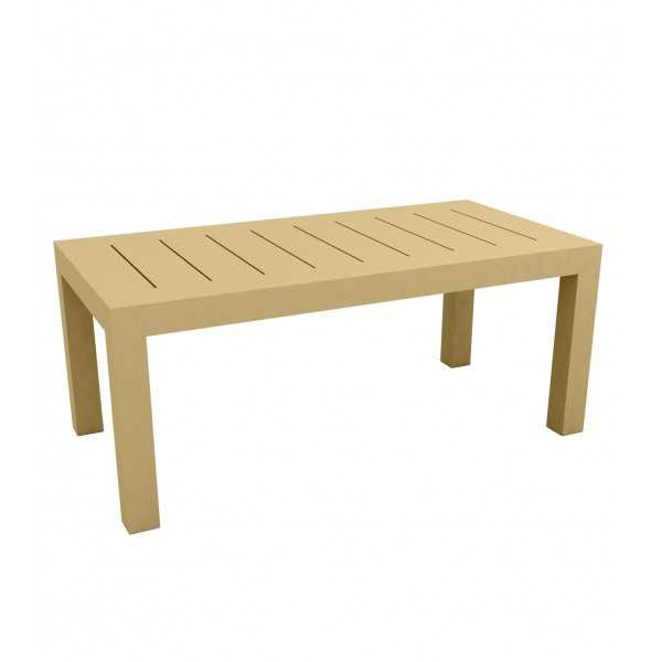 Grande table rectangulaire finition laquée JUT VONDOM - beige