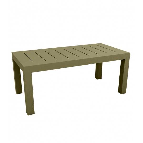 Grande table rectangulaire finition laquée JUT VONDOM - khaki