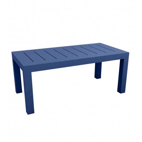 Grande table rectangulaire finition laquée JUT VONDOM - bleu