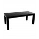 Grande table rectangulaire finition laquée JUT VONDOM - noir