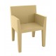 Fauteuil collection JUT Vondom finition laquée - beige