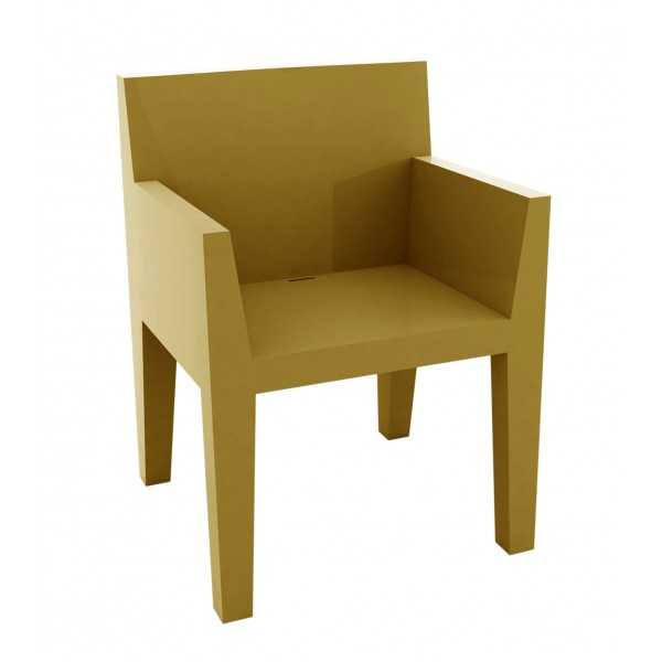 Fauteuil collection JUT Vondom finition laquée - champagne