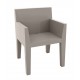 Fauteuil collection JUT Vondom finition laquée - taupe