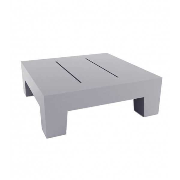 Table basse JUT Vondom laquée - gris acier