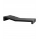 Chaise longue JUT Vondom - anthracite