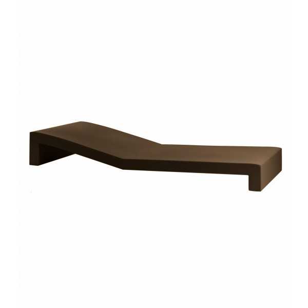 Chaise longue JUT Vondom - bronze