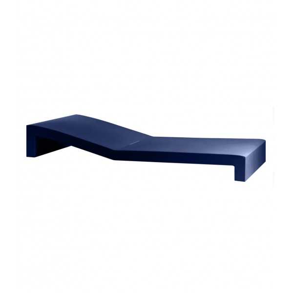 Chaise longue JUT Vondom - bleu