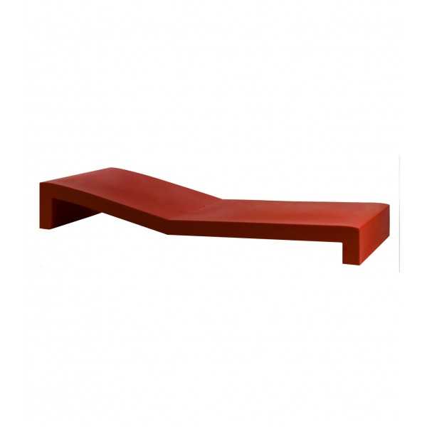 Chaise longue JUT Vondom - rouge