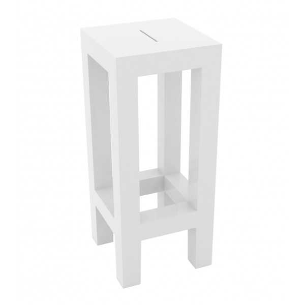 Tabouret JUT Vondom laqué - blanc