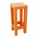 Tabouret JUT Vondom laqué - orange