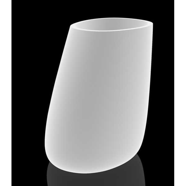 STONE White Lighted Pot (140x106x140 cm) - Vondom