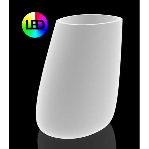STONE lighted flowerpot LED RGBW Multicolor (140x106x140 cm) - Vondom