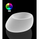 STONE LED RGBW wireless flower pot (80x65x40 cm) - Vondom