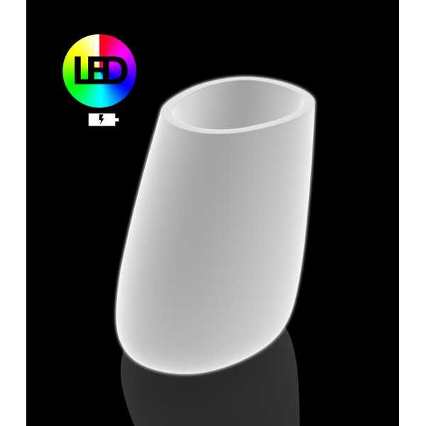 STONE LED RGBW wireless flower pot (60x46x70 cm) - Vondom
