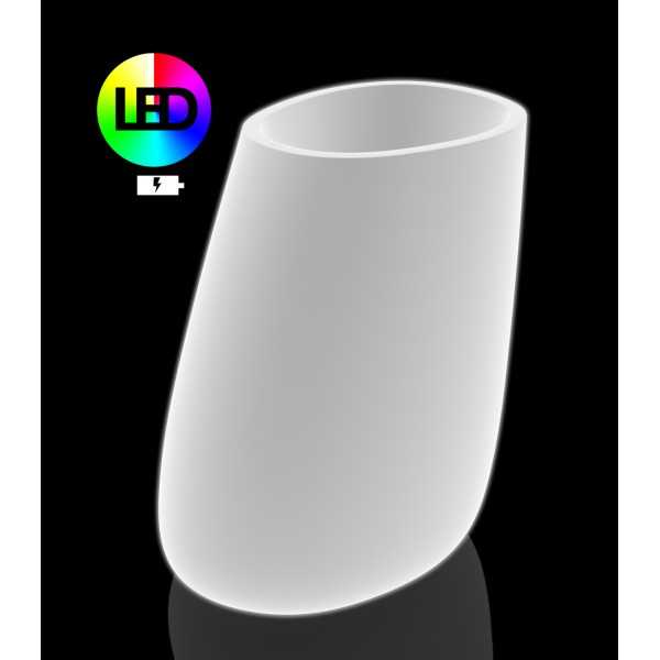 STONE LED RGBW wireless flower pot (86x66x100 cm) - Vondom