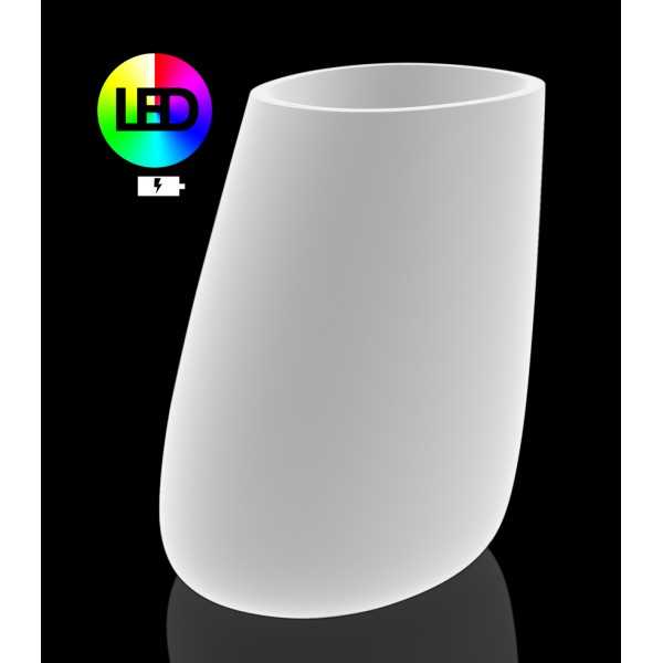 STONE LED RGBW wireless flower pot (104x83x120 cm) - Vondom