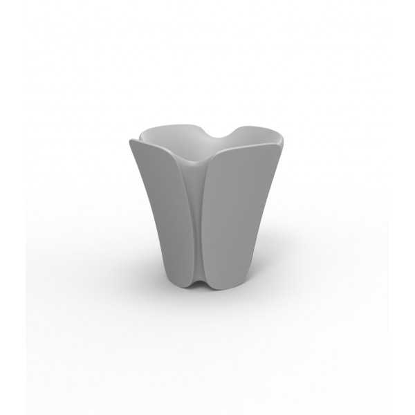 PEZZETTINA pot de fleurs design VONDOM - gris acier